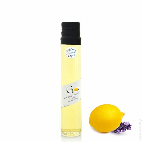 Zitronen Lavendel Crema Essig 100ml