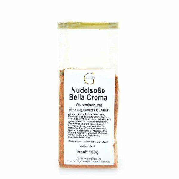 Mit diesem Gewürz lässt sich italienische Nudelsoße genial lecker und einfach zubereiten.