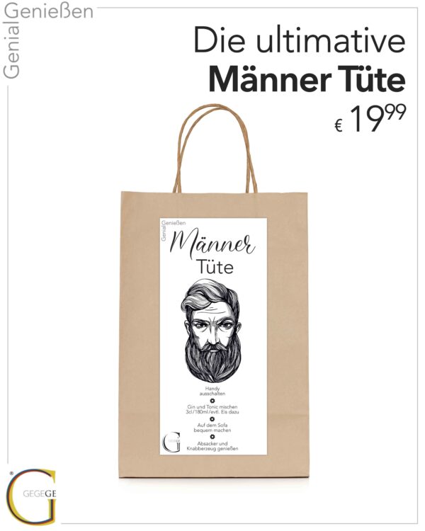 Männer Tüte