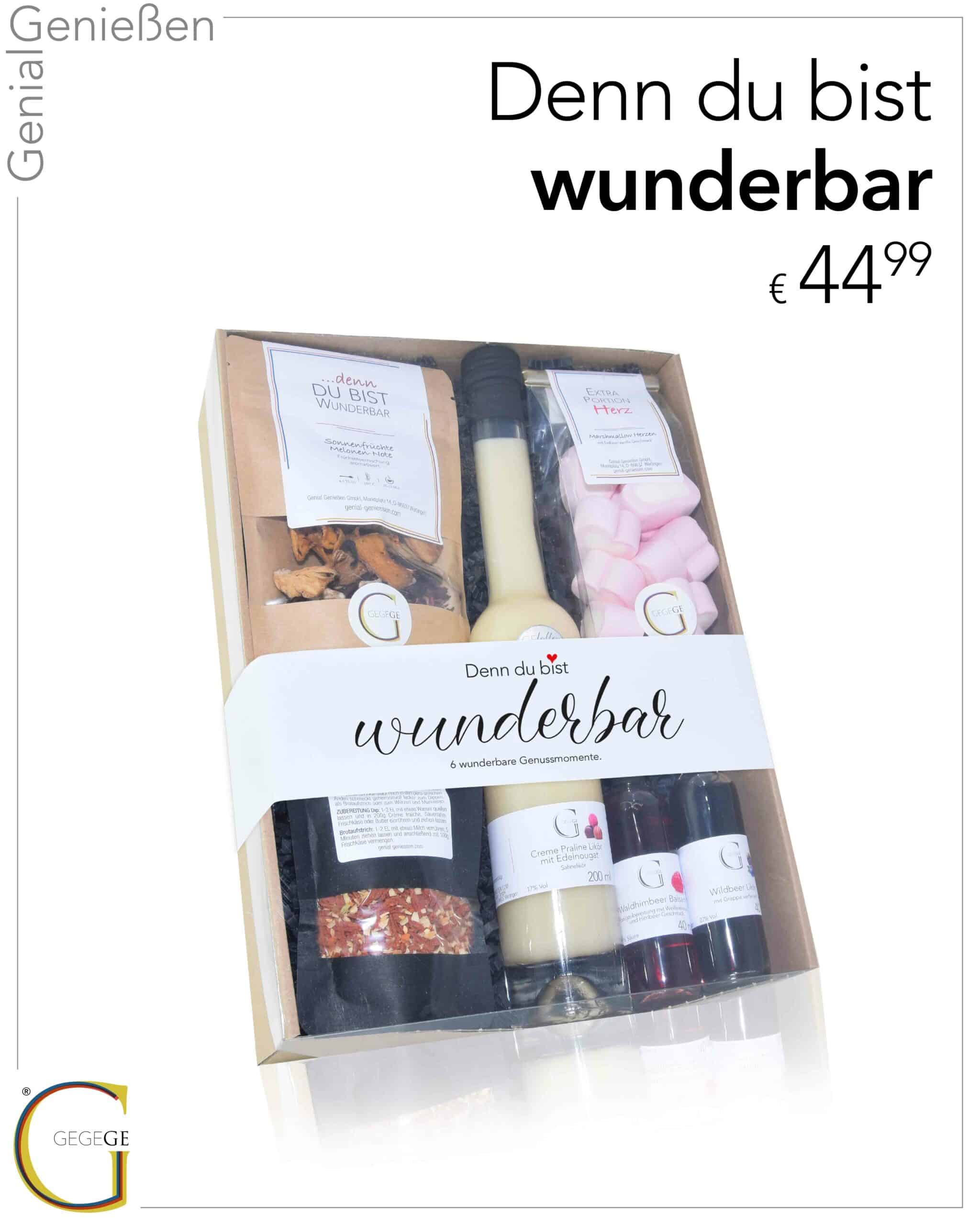 Denn Du bist wunderbar Geschenkset