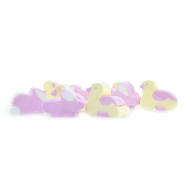 Detailaufnahme - Genial Genießen Küken und Hasen Marshmallows im Beutel - perfektes Geschenk für Kinder
