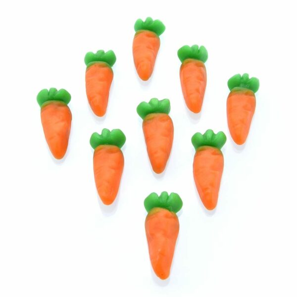 Genial Genießen Osterhasenfutter - Geschenk für Ostern - Fruchtgummi Möhren lose