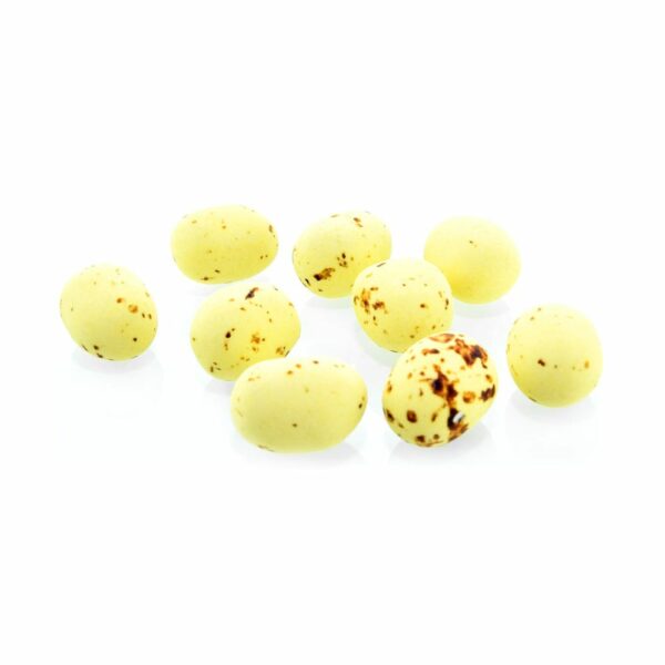 Genial Genießen Nougat Eier - Geschenk für Ostern - Wie echte Wachteleier - Detailaufnahme 2