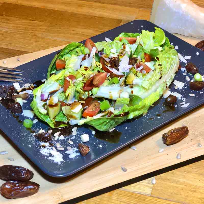 Saladbowl mit gerösteten Datteln - Salatrezept