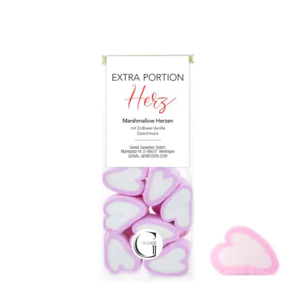 Marshmallow Herzen