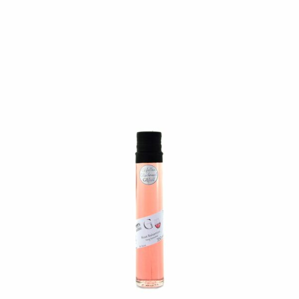 Genial Genießen Rose Balsamico. Ideal für frische Sommersalate. 100ml Flasche.