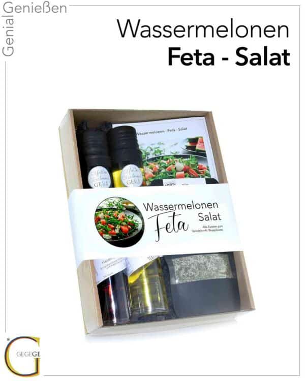 Wassermelonen-Feta-Salat-Set