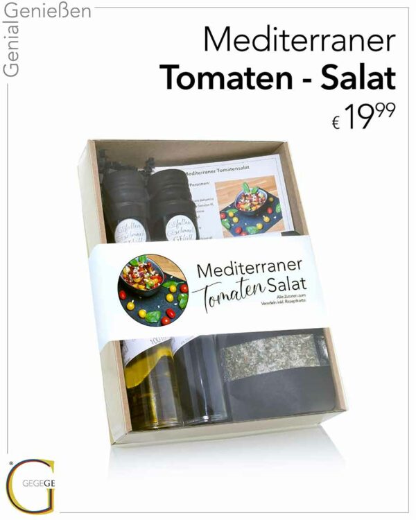 Mediterraner Tomatensalat Geschenkset