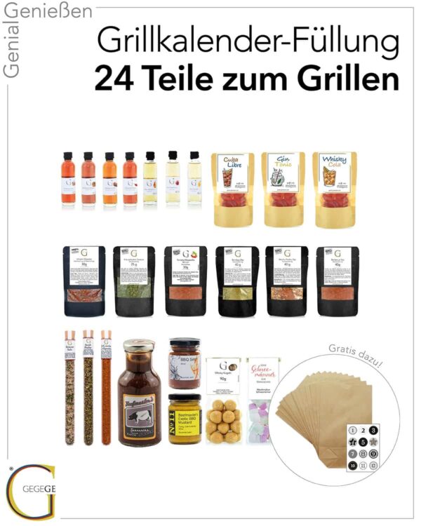 Grillkalender Füllung