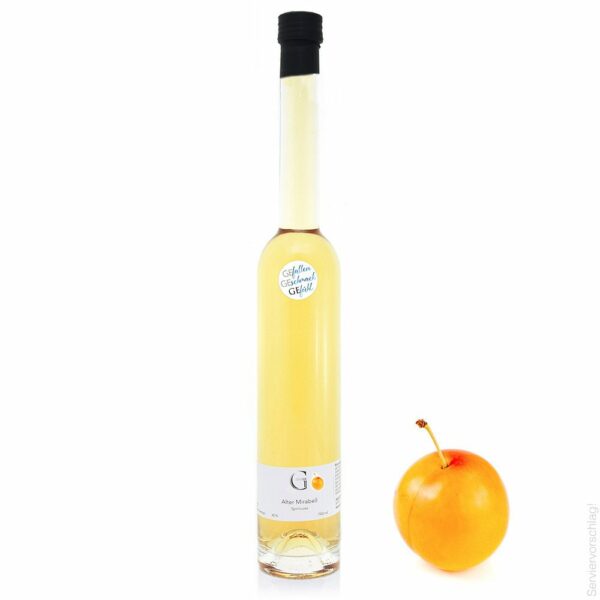 GeGeGe Alter Mirabell Schnaps in 500ml Flasche