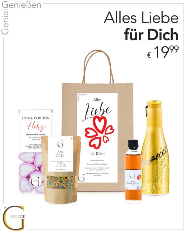 Alles Liebe für Dich Tüte