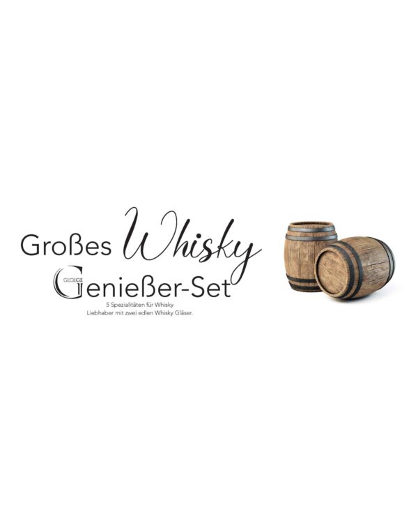 Großes Whisky Genießer-Set