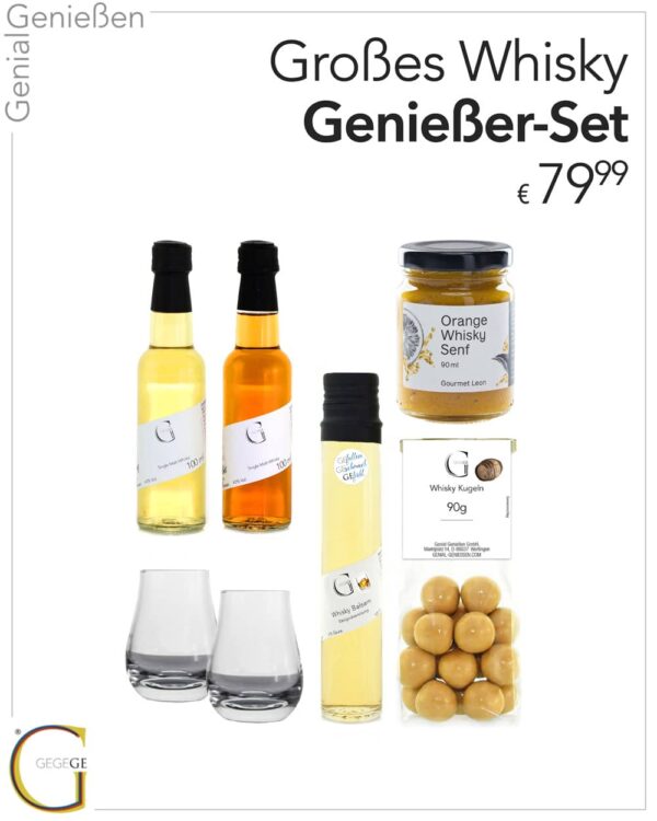 Großes Whisky Genießer-Set