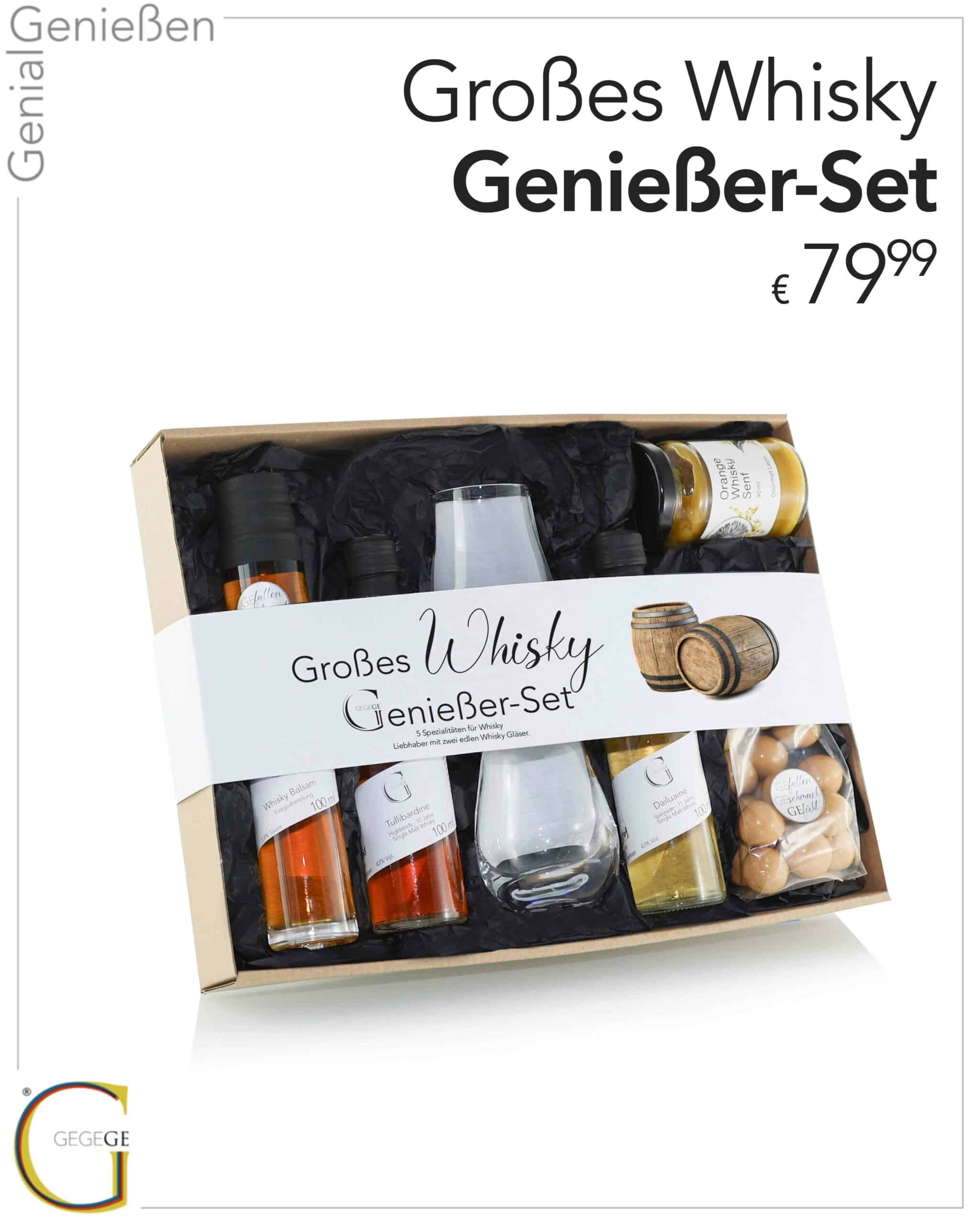 Großes Whisky Genießer-Set