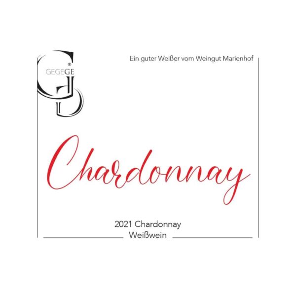Chardonnay Etikett