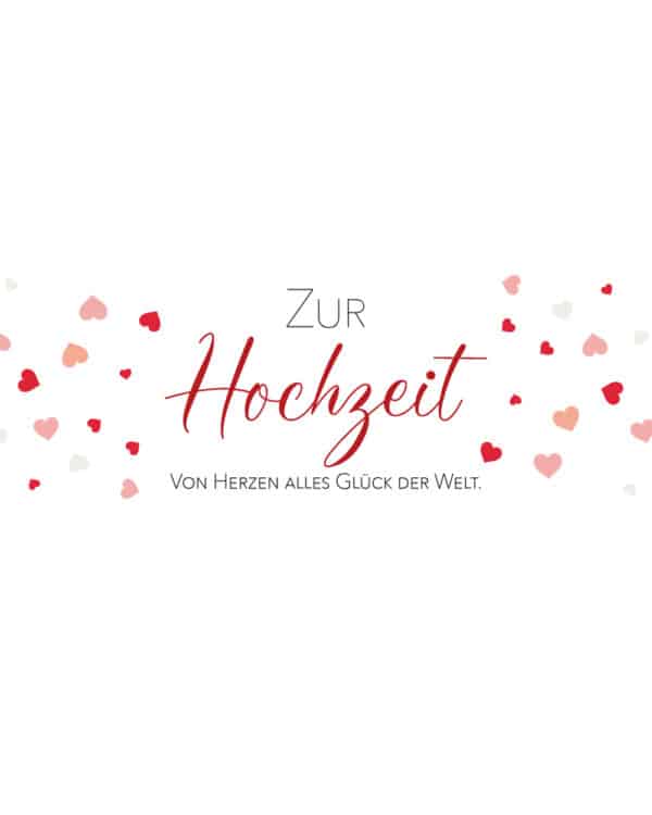 Zur Hochzeit