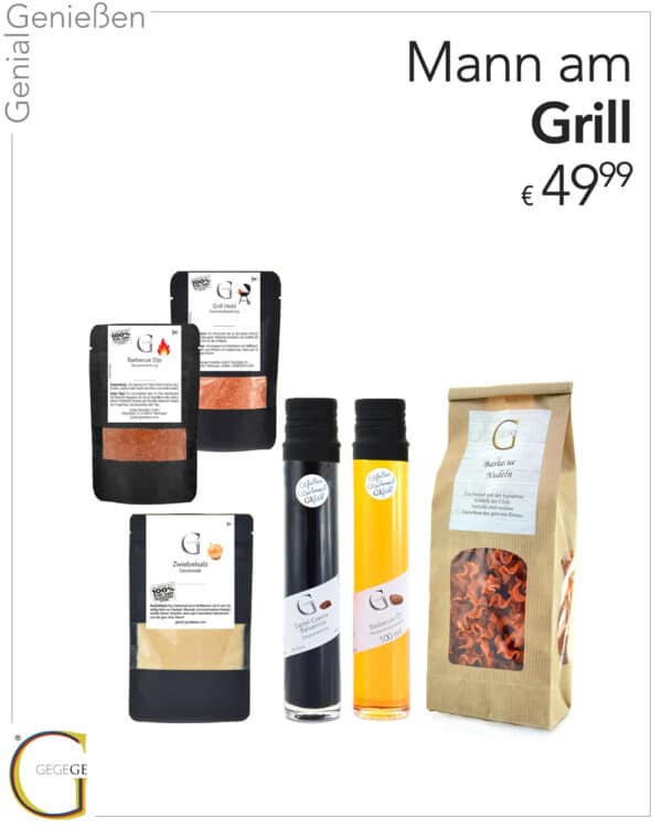 Mann am Grill