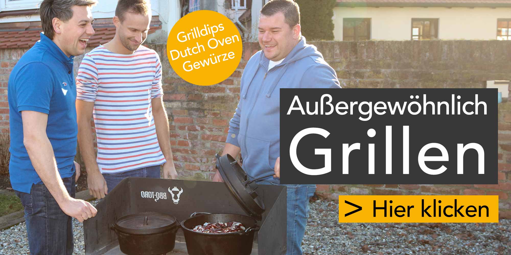 Grillen mit Dutch Oven