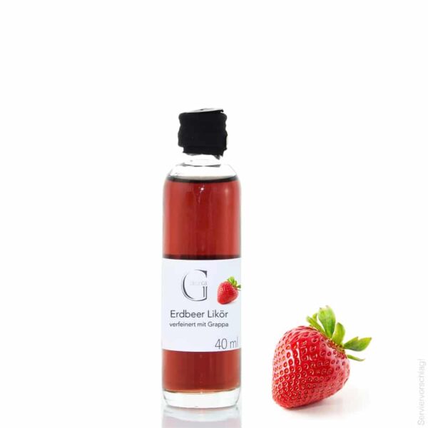 Erdbeer Likör Grappa