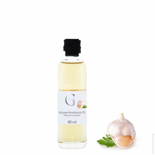 Kräuter-Knoblauch-Öl mini