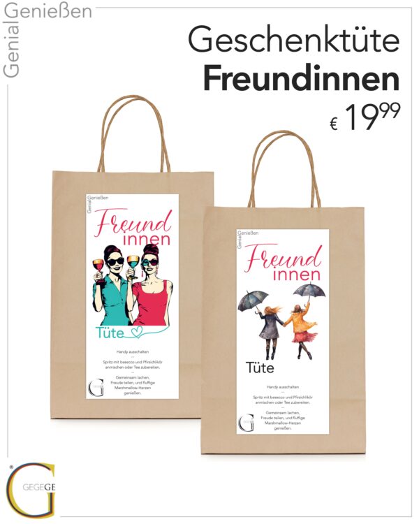 Freundinnen Tüte