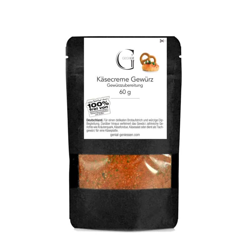 Käsecreme Gewürz - Genial Geniessen