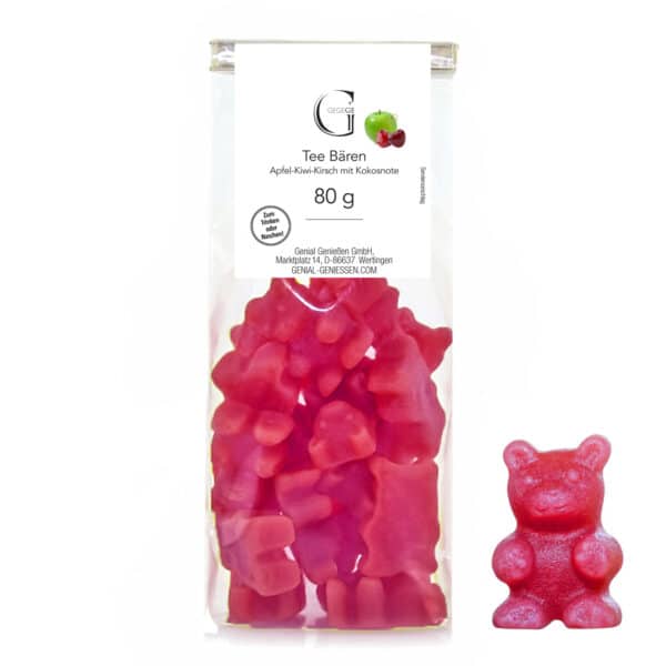 Teebären Apfel Kiwi Kirsch
