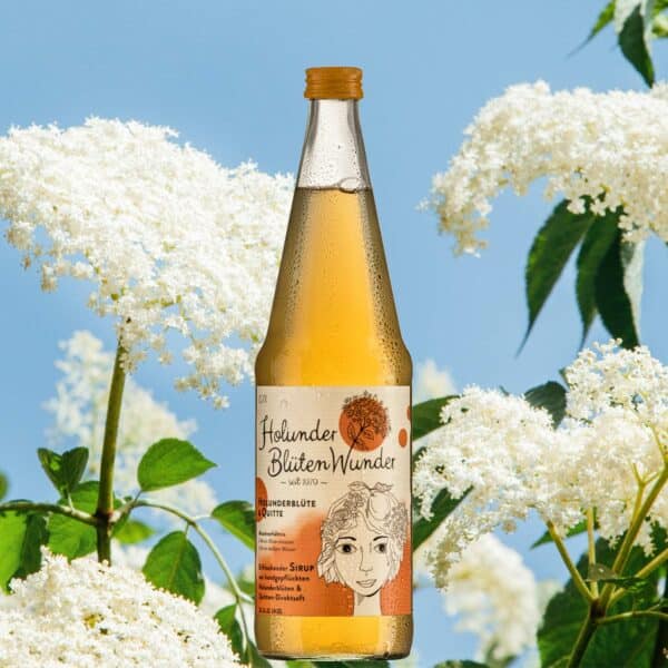 Holunderblütenwunder Holunder und Quitte 0,7 Liter