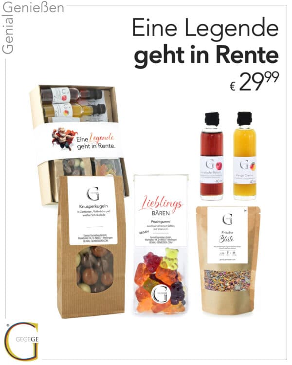 Eine Legende geht in Rente (Mann)