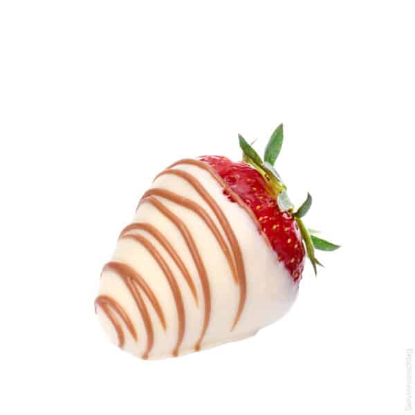Fruchtaufstrich Erdbeeren mit weißer Schokolade
