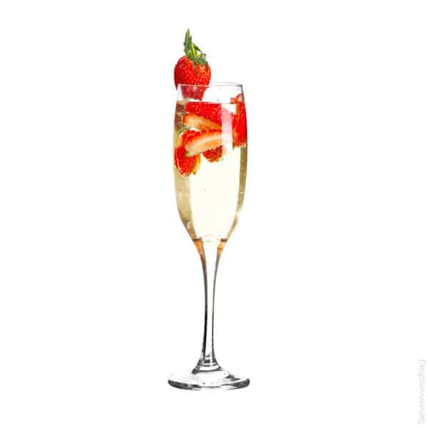 Fruchtaufstrich mit Erdbeeren und Prosecco