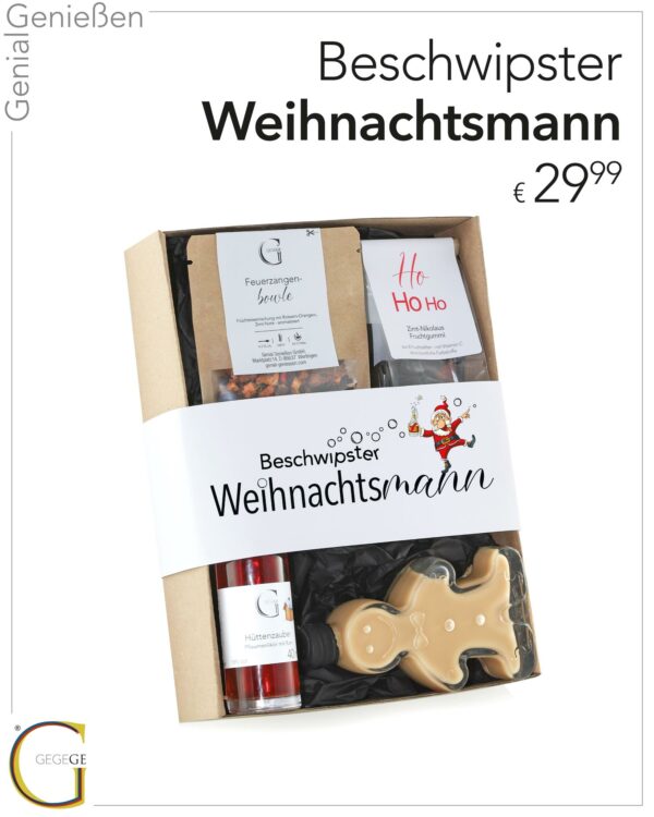 Beschwipster Weihnachtsmann