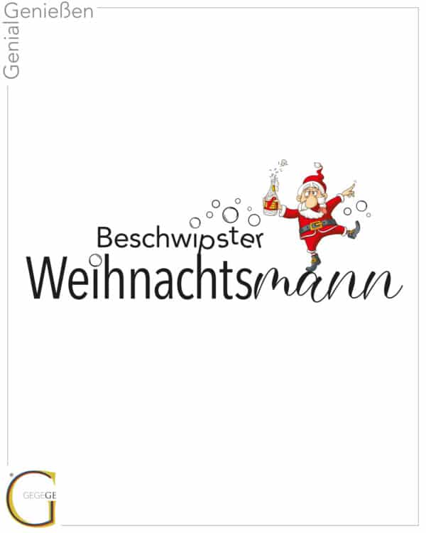 Beschwipster Weihnachtsmann