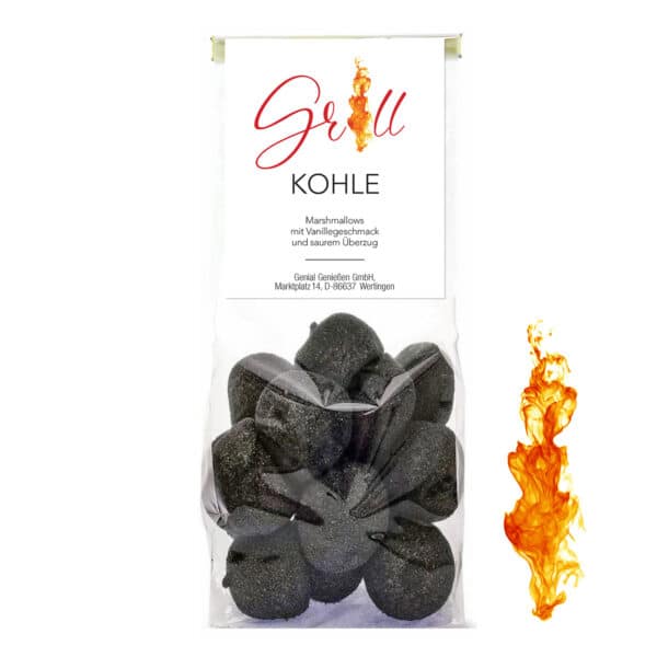 Marshmallow Grillkohle