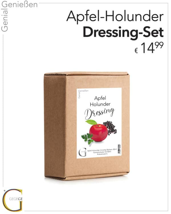 Apfel Holunder Dressing Set