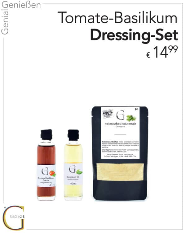 Tomate Basilikum Dressing Box