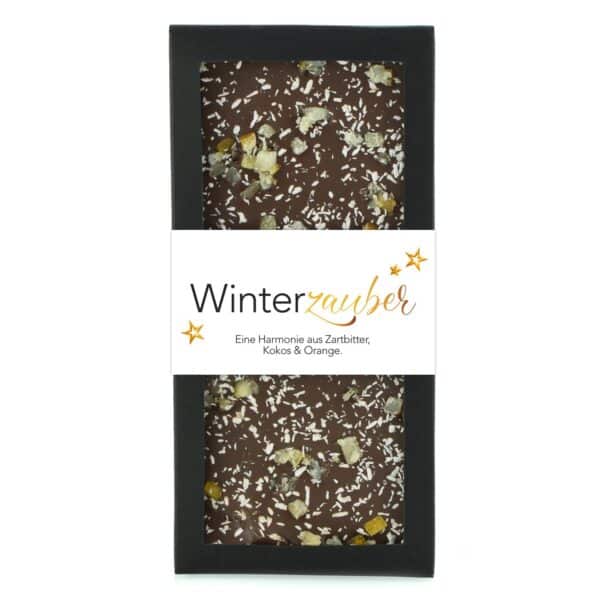 Winterzauber Schokoladentafel