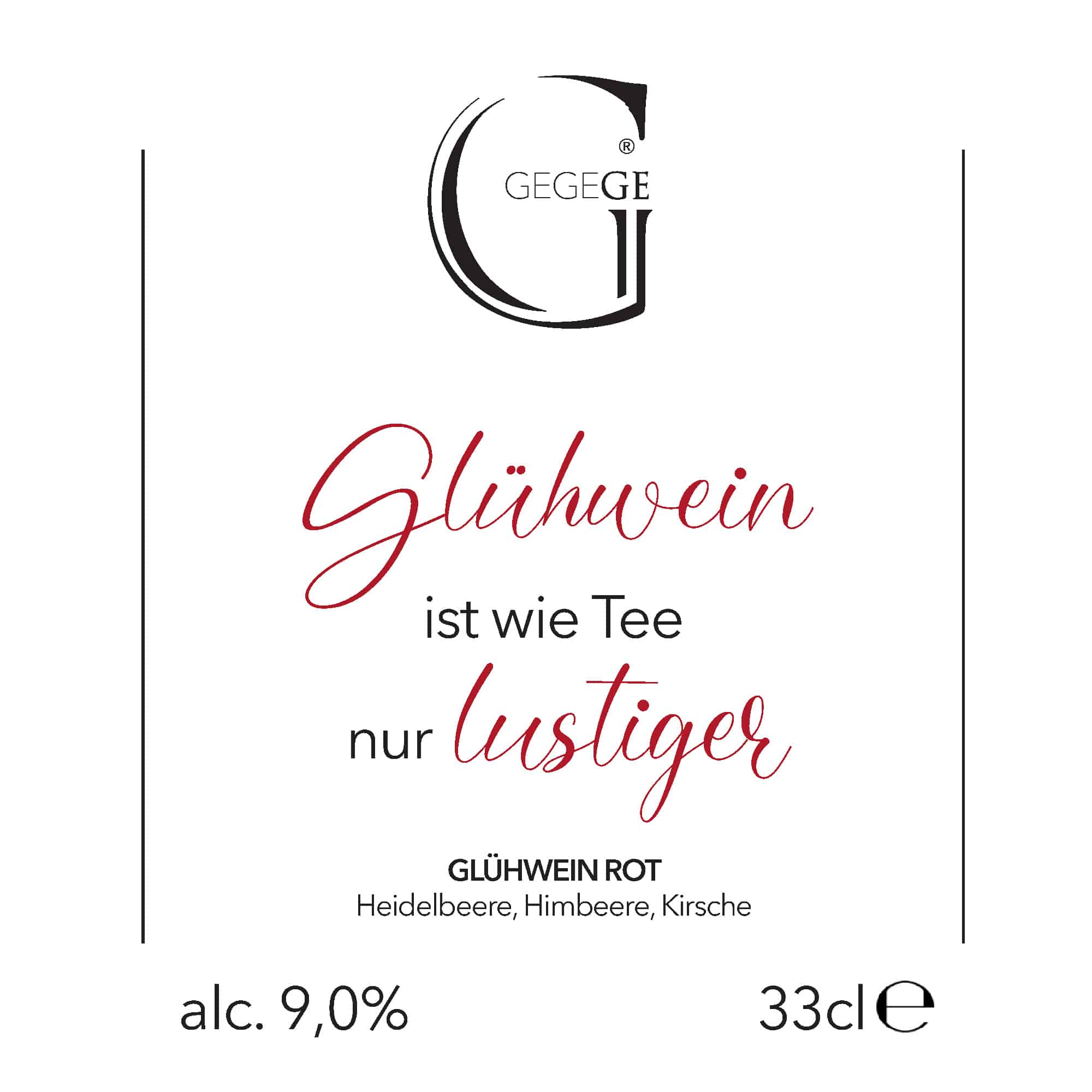 Glühwein ist wie Tee nur lustiger - Glühwein